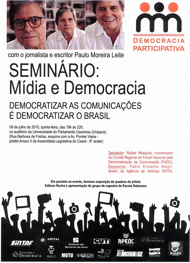 Seminário Mídia e Democracia – Democratizar as Comunicações é ...